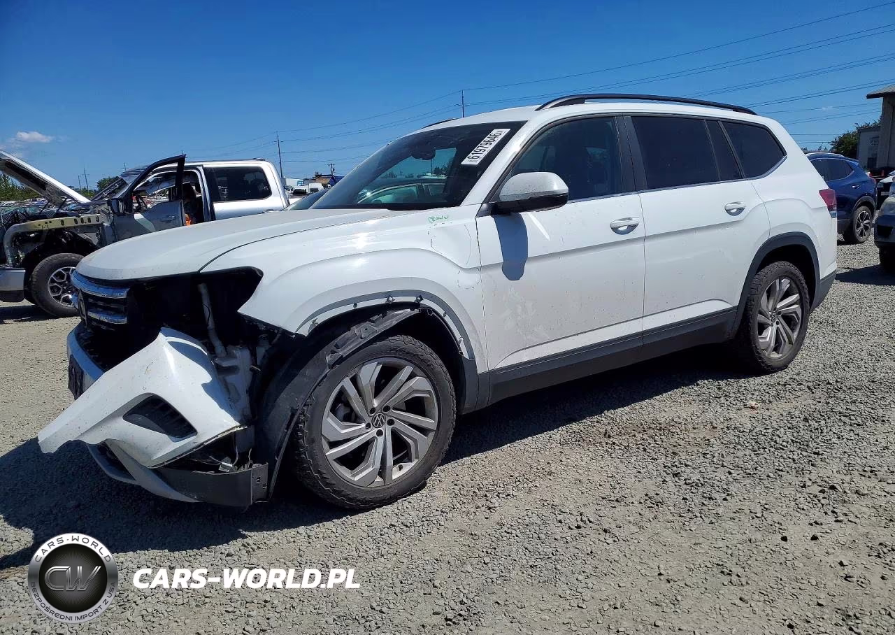 2021 Volkswagen Atlas Se VIN:1V2HR2CAXMC549149 - 1