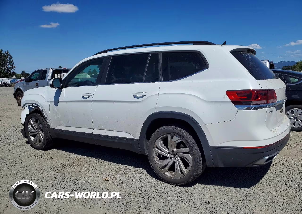 2021 Volkswagen Atlas Se VIN:1V2HR2CAXMC549149 - 2