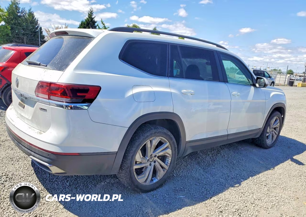2021 Volkswagen Atlas Se VIN:1V2HR2CAXMC549149 - 3