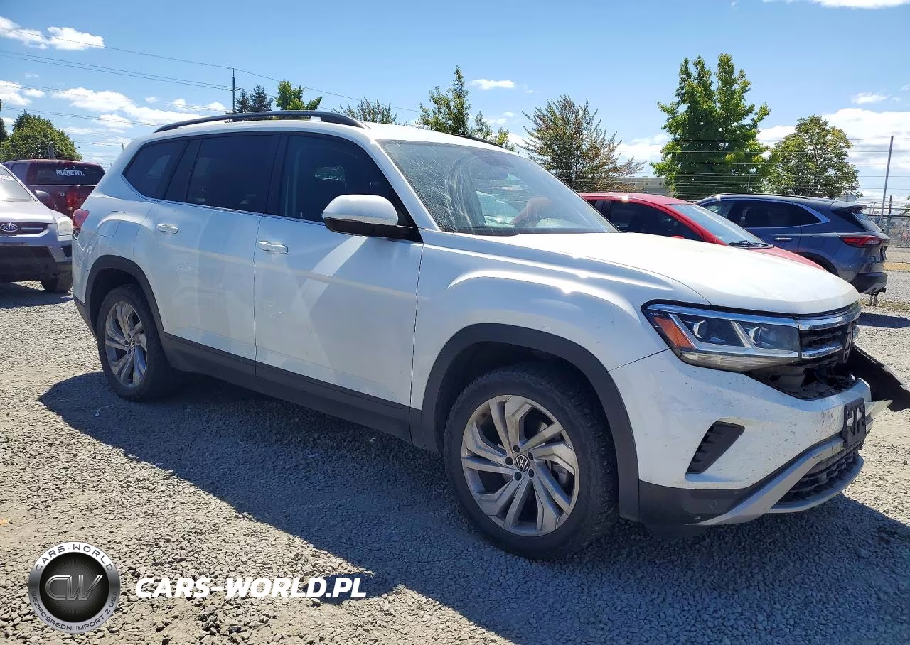 2021 Volkswagen Atlas Se VIN:1V2HR2CAXMC549149 - 4
