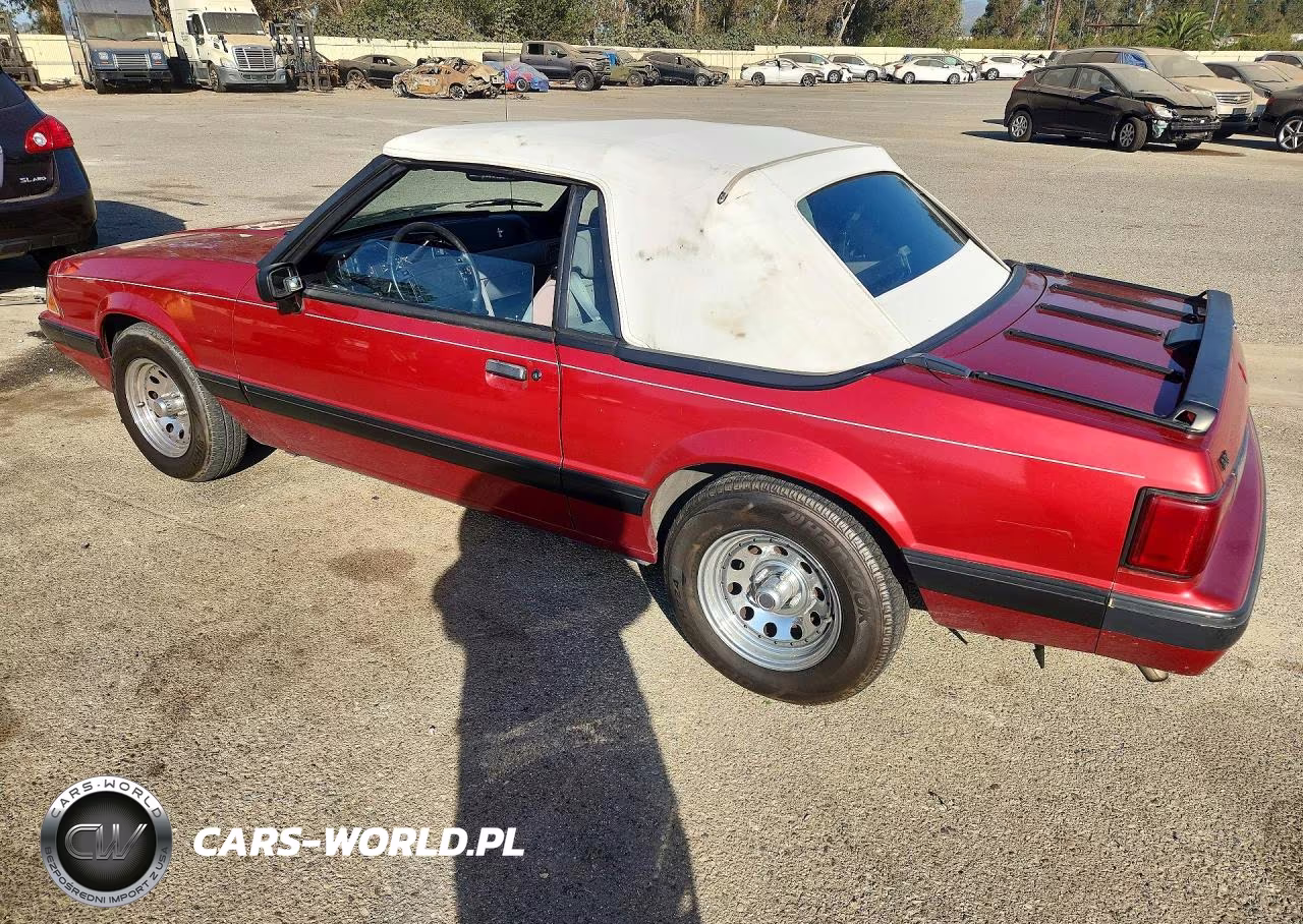 1990 Ford Mustang Lx VIN:1FACP44A8LF203910 - 2