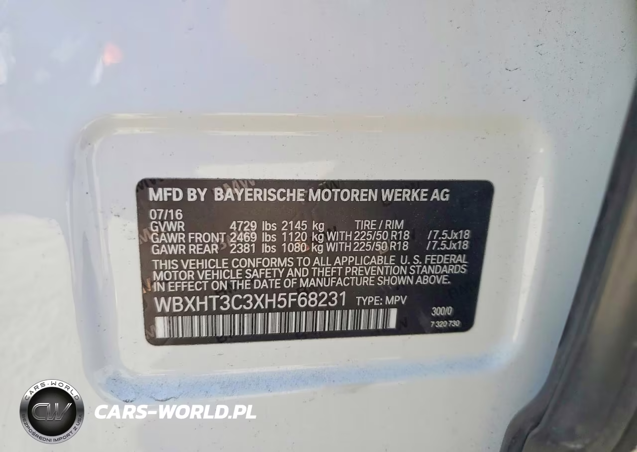 2017 BMW X1 xDrive28I VIN:WBXHT3C3XH5F68231 - 13
