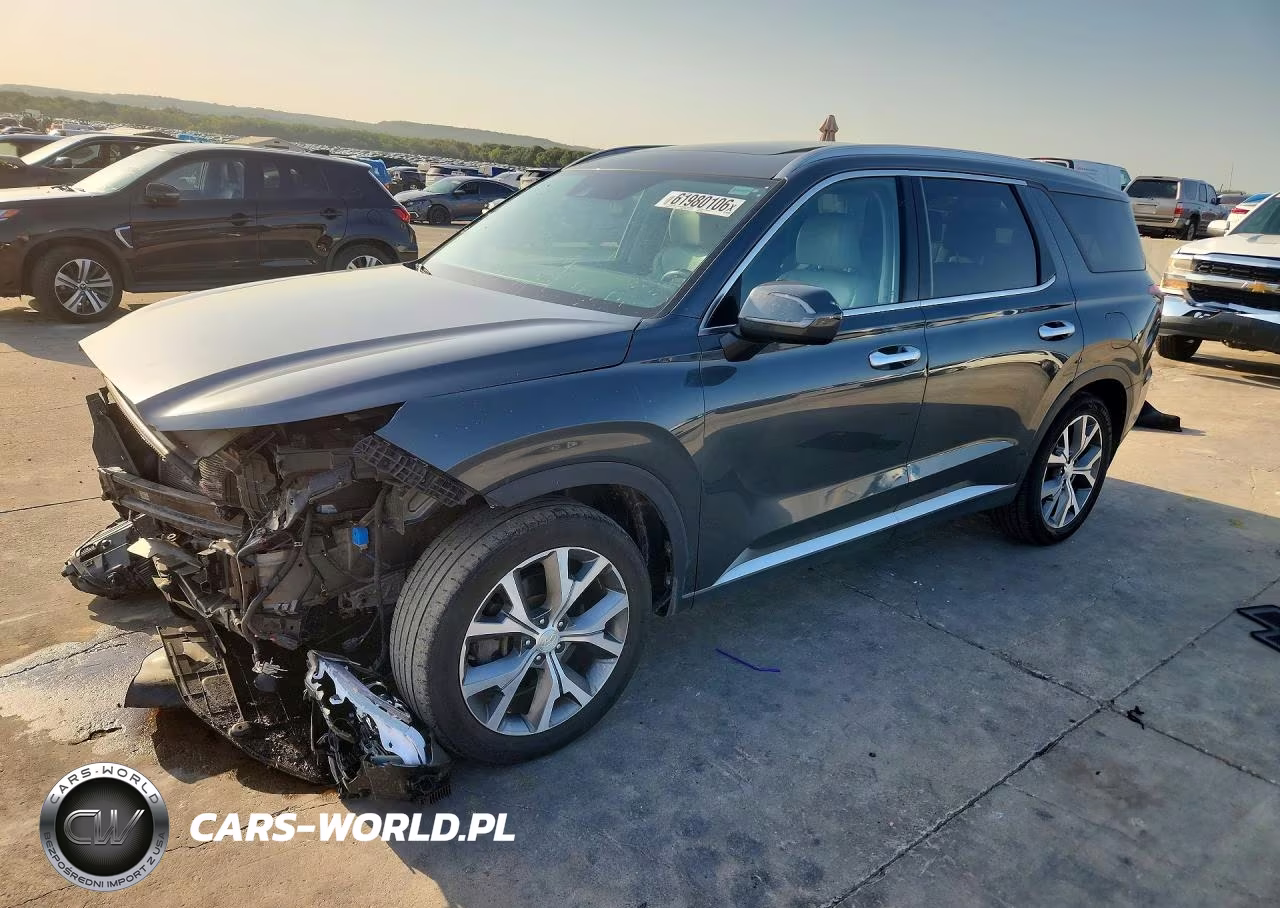 2021 Hyundai Palisade Sel VIN:KM8R4DHEXMU295170 - 1