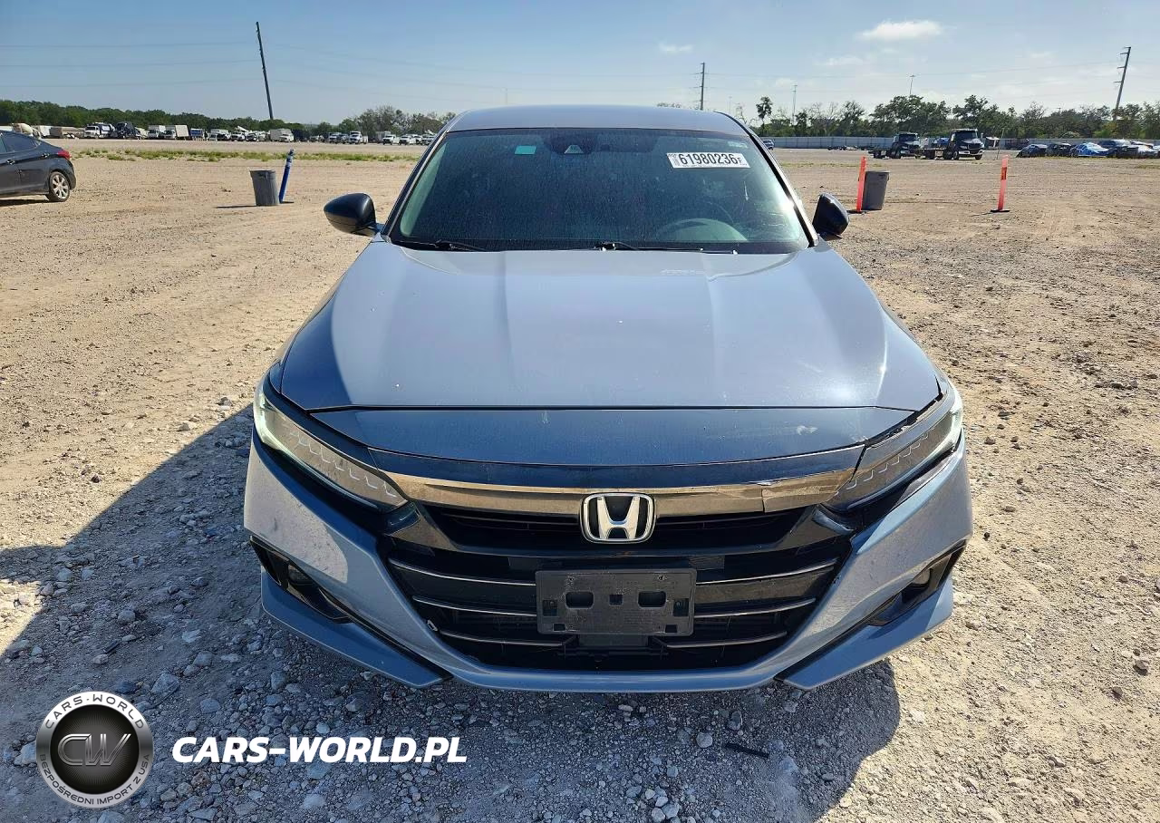 2021 Honda Accord Sport VIN:1HGCV1F32MA035310 - 5