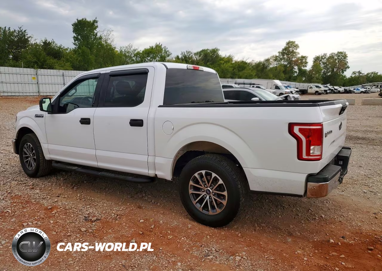 2017 Ford F150 Supercrew VIN:1FTEW1C86HKD75287 - 2