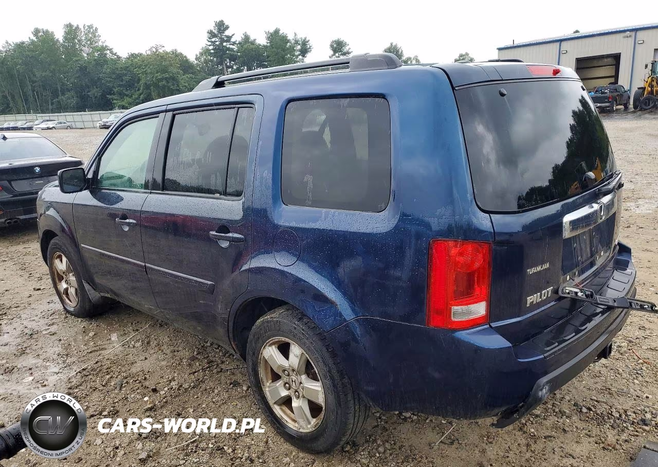 2009 Honda Pilot Exl VIN:5FNYF48539B037177 - 2