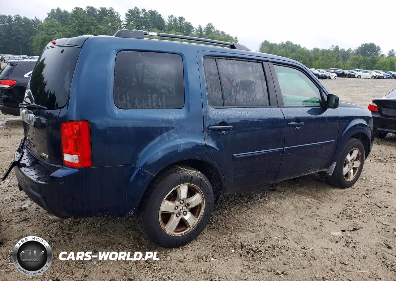 2009 Honda Pilot Exl VIN:5FNYF48539B037177 - 3