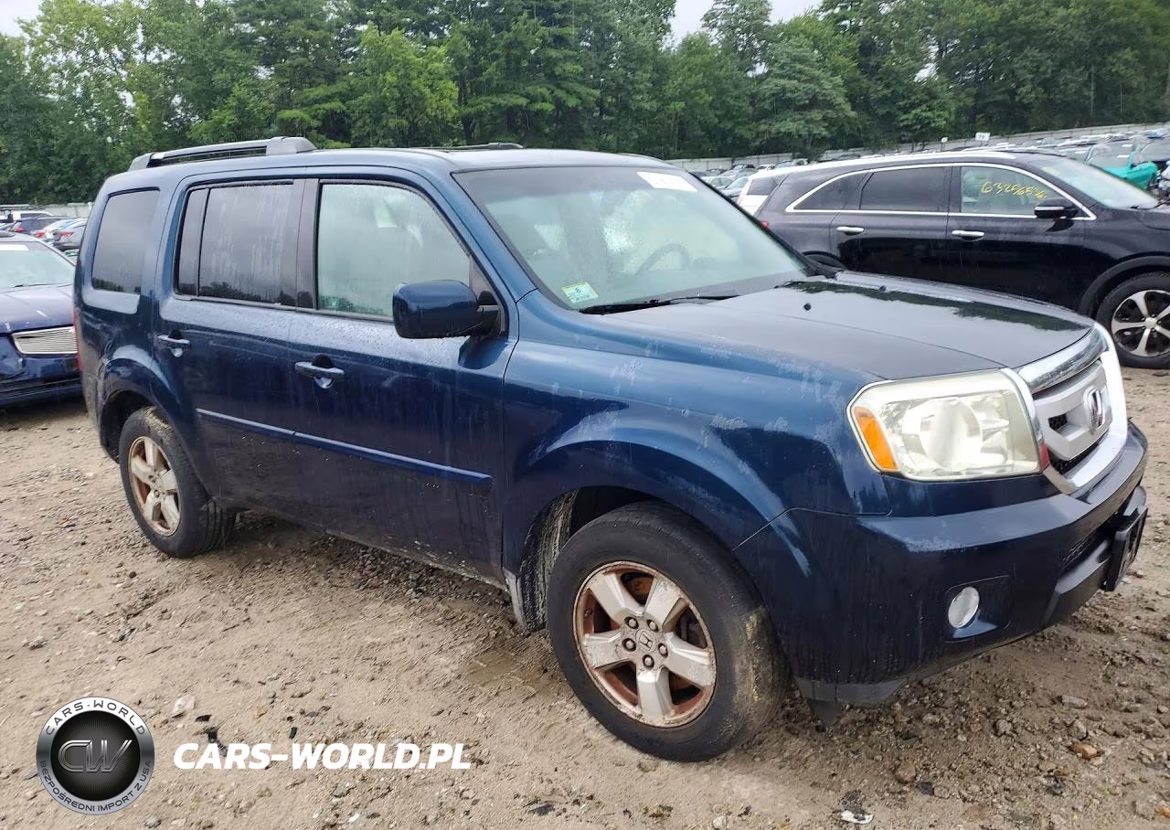 2009 Honda Pilot Exl VIN:5FNYF48539B037177 - 4
