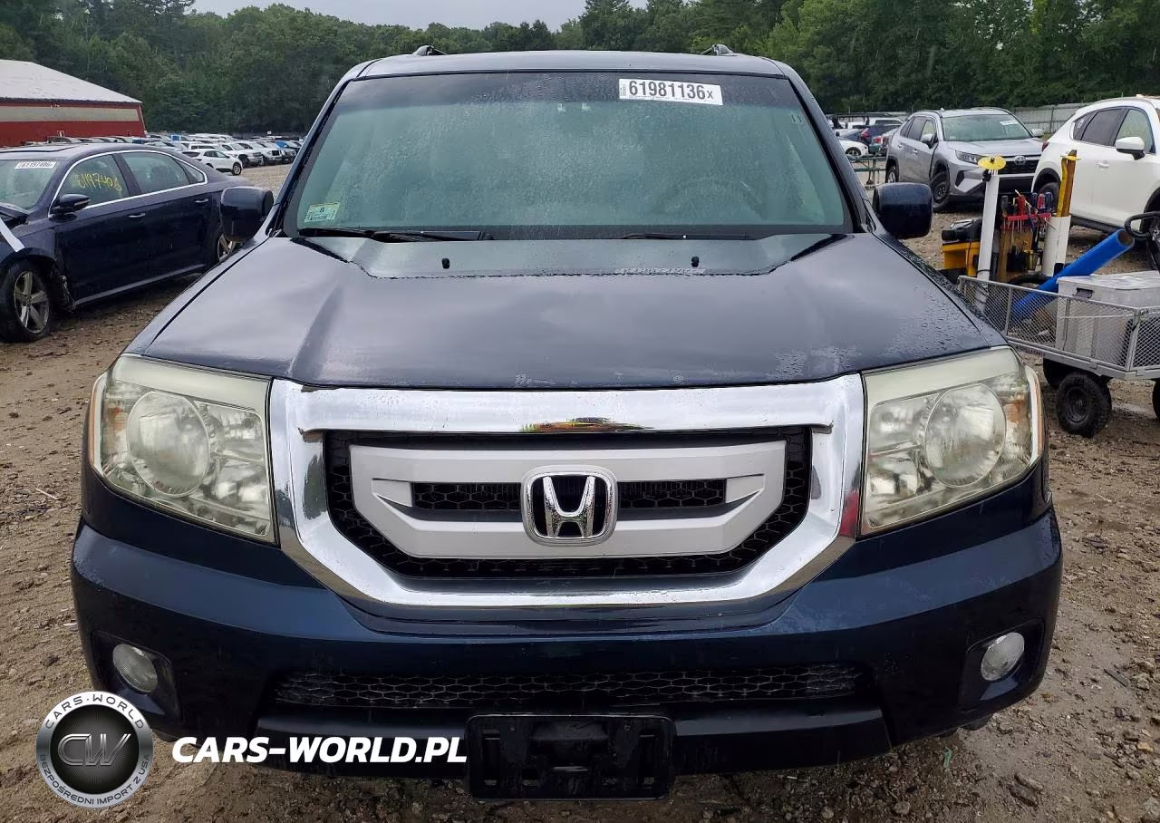 2009 Honda Pilot Exl VIN:5FNYF48539B037177 - 5