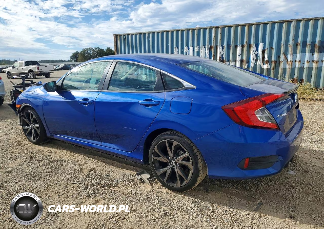 2021 Honda Civic Sport VIN:2HGFC2F81MH543368 - 2