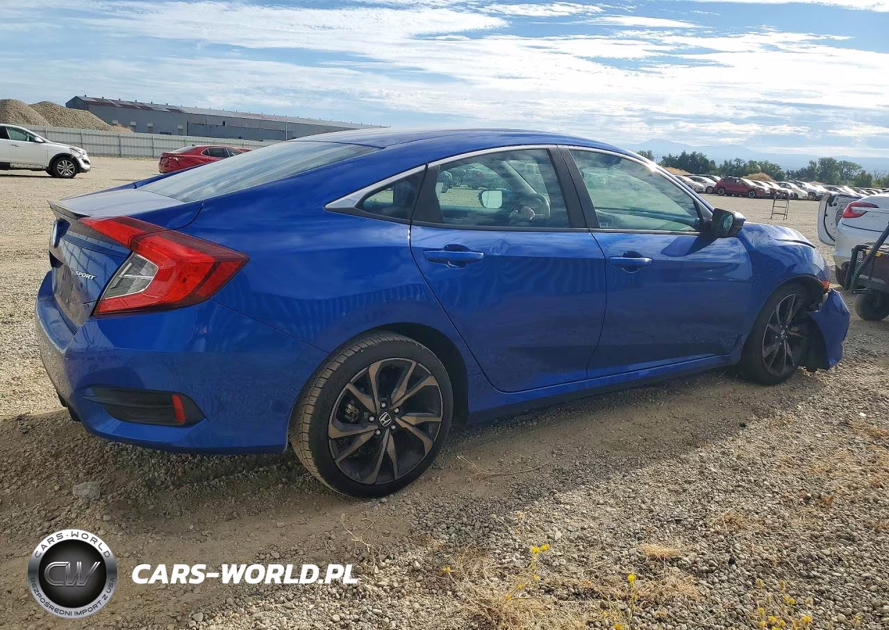 2021 Honda Civic Sport VIN:2HGFC2F81MH543368 - 3