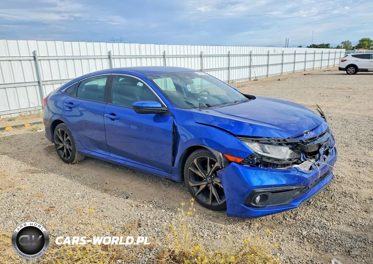 2021 Honda Civic Sport VIN:2HGFC2F81MH543368 - 4