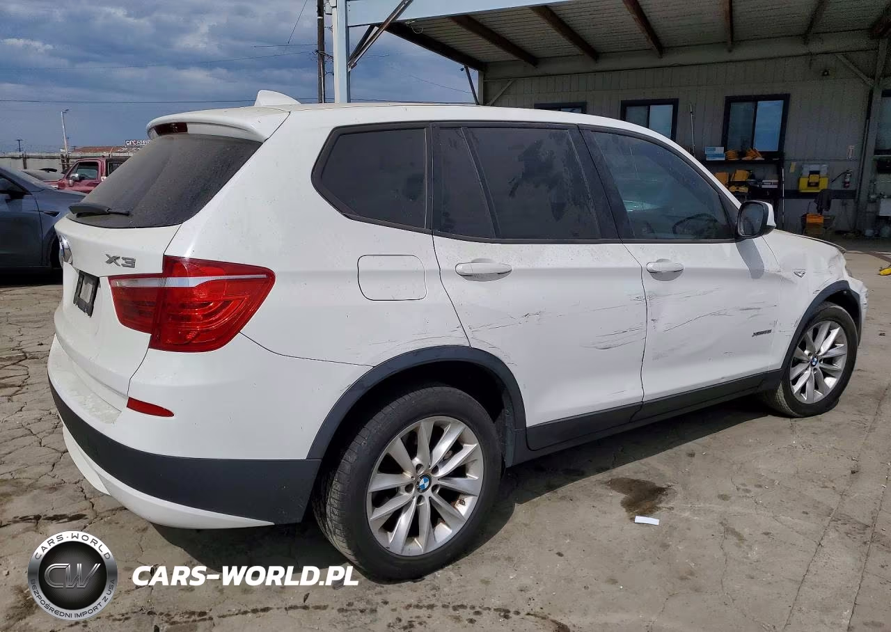 2013 BMW X3 xDrive28I VIN:5UXWX9C51D0A27684 - 3
