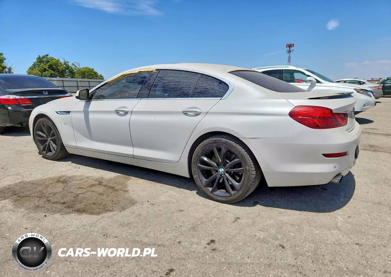 2013 BMW 640 I VIN:WBA6A0C53DDZ03561 - 2