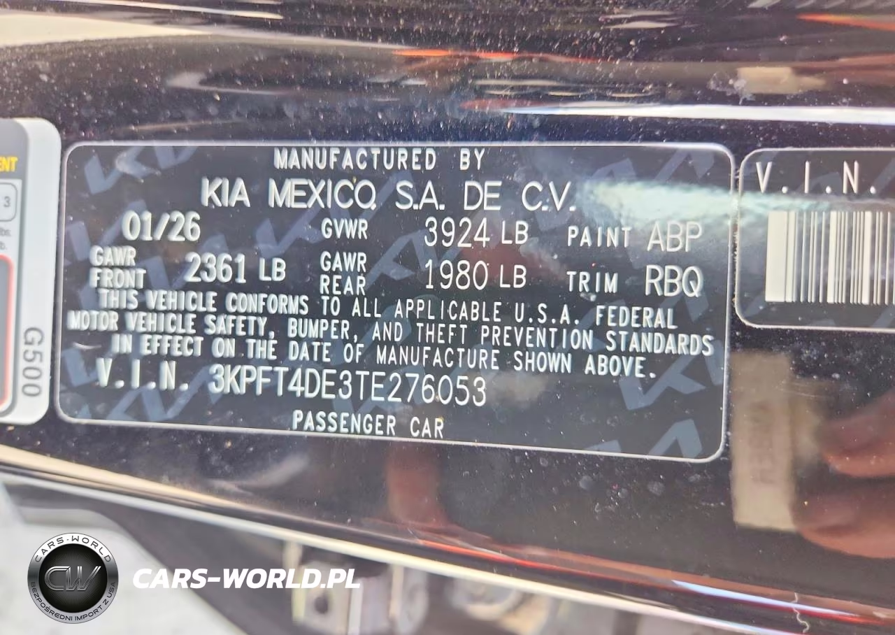 2026 Kia K4 Lxs VIN:3KPFT4DE3TE276053 - 12