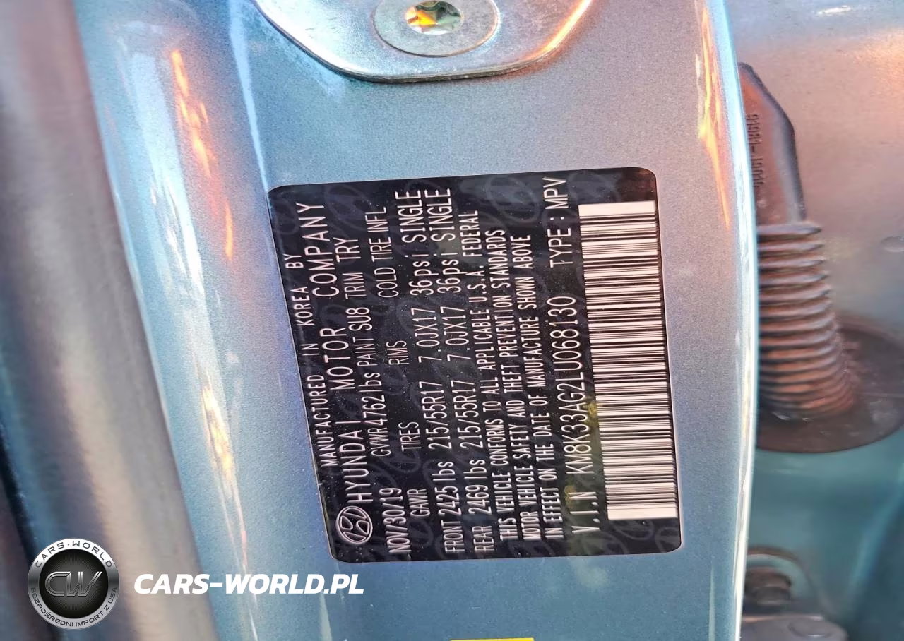 2020 Hyundai Kona Limited VIN:KM8K33AG2LU068130 - 13