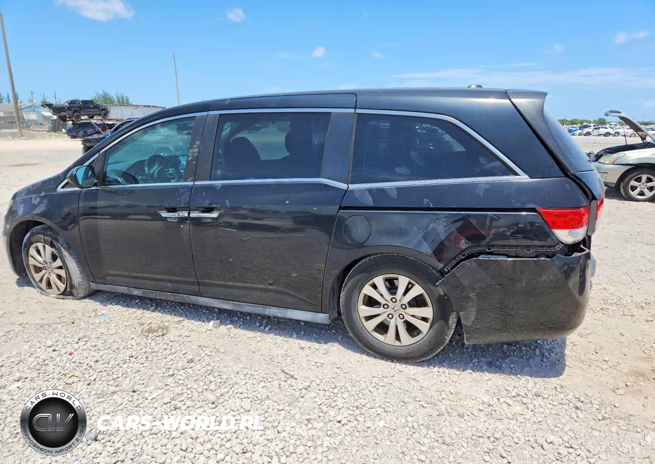 2014 Honda Odyssey Exl VIN:5FNRL5H63EB072601 - 2
