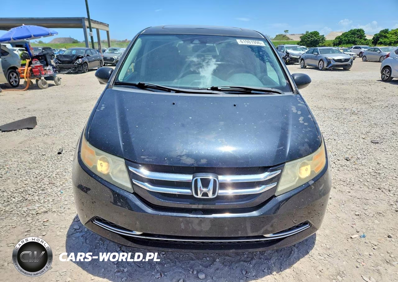 2014 Honda Odyssey Exl VIN:5FNRL5H63EB072601 - 5