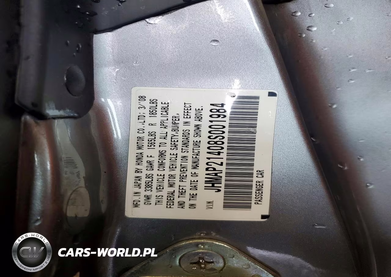 2008 Honda S2000 VIN:JHMAP21408S001984 - 12