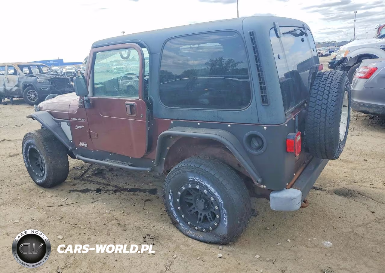 2002 Jeep Wrangler - Tj Sport VIN:1J4FA49S02P767418 - 2