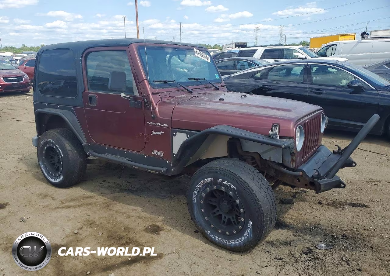 2002 Jeep Wrangler - Tj Sport VIN:1J4FA49S02P767418 - 4
