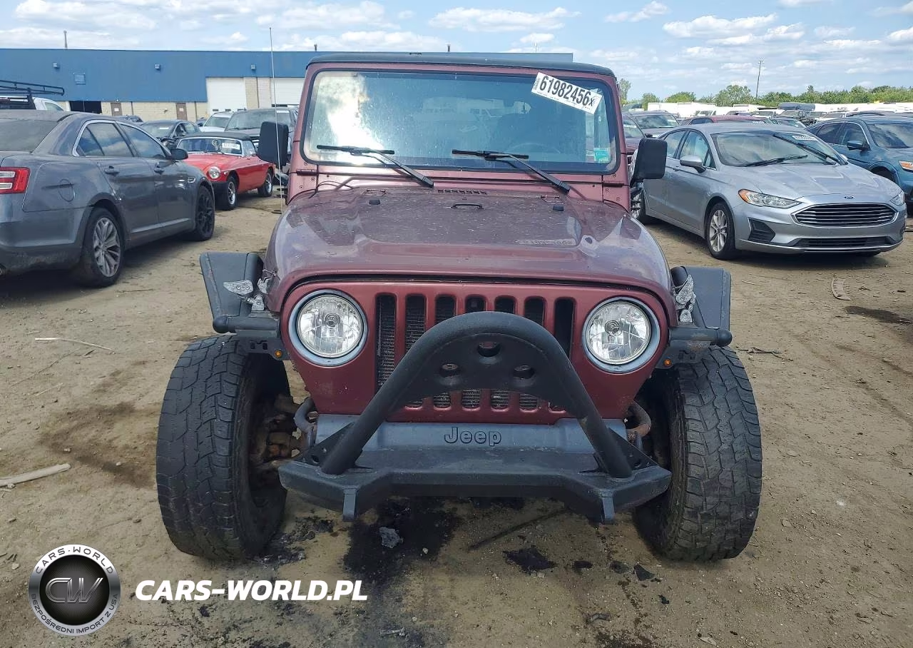 2002 Jeep Wrangler - Tj Sport VIN:1J4FA49S02P767418 - 5