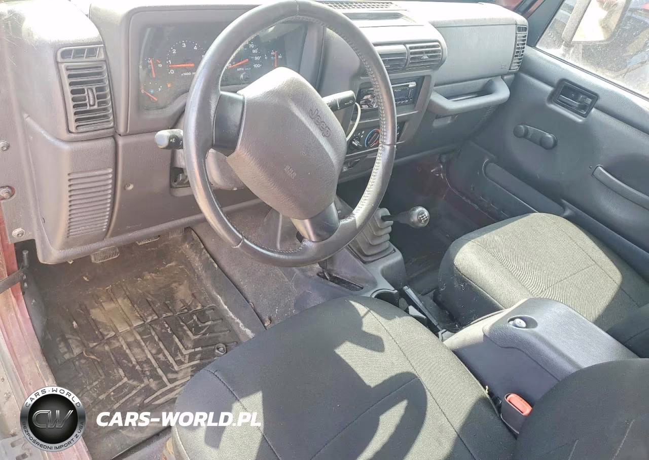 2002 Jeep Wrangler - Tj Sport VIN:1J4FA49S02P767418 - 8