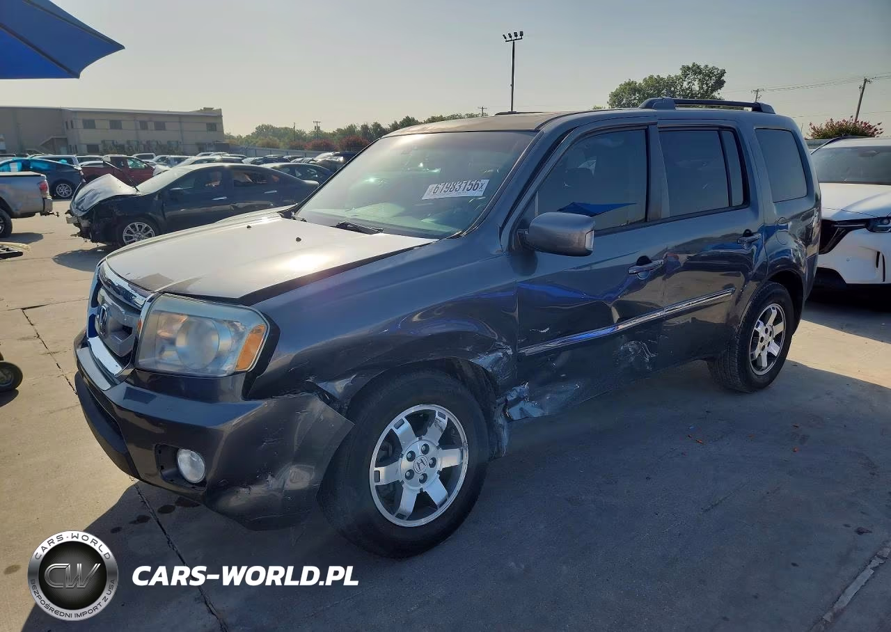 2011 Honda Pilot Touring VIN:5FNYF3H94BB023615 - 1