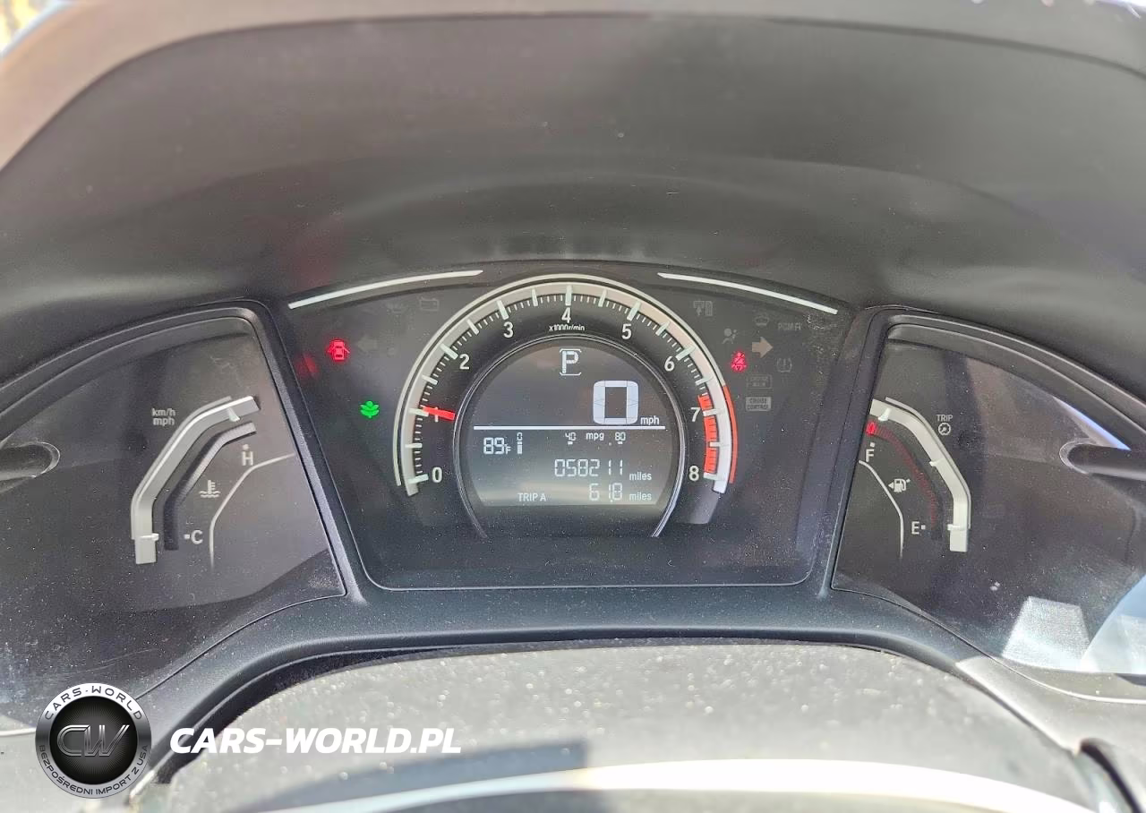 2017 Honda Civic Lx VIN:2HGFC2F56HH552191 - 9