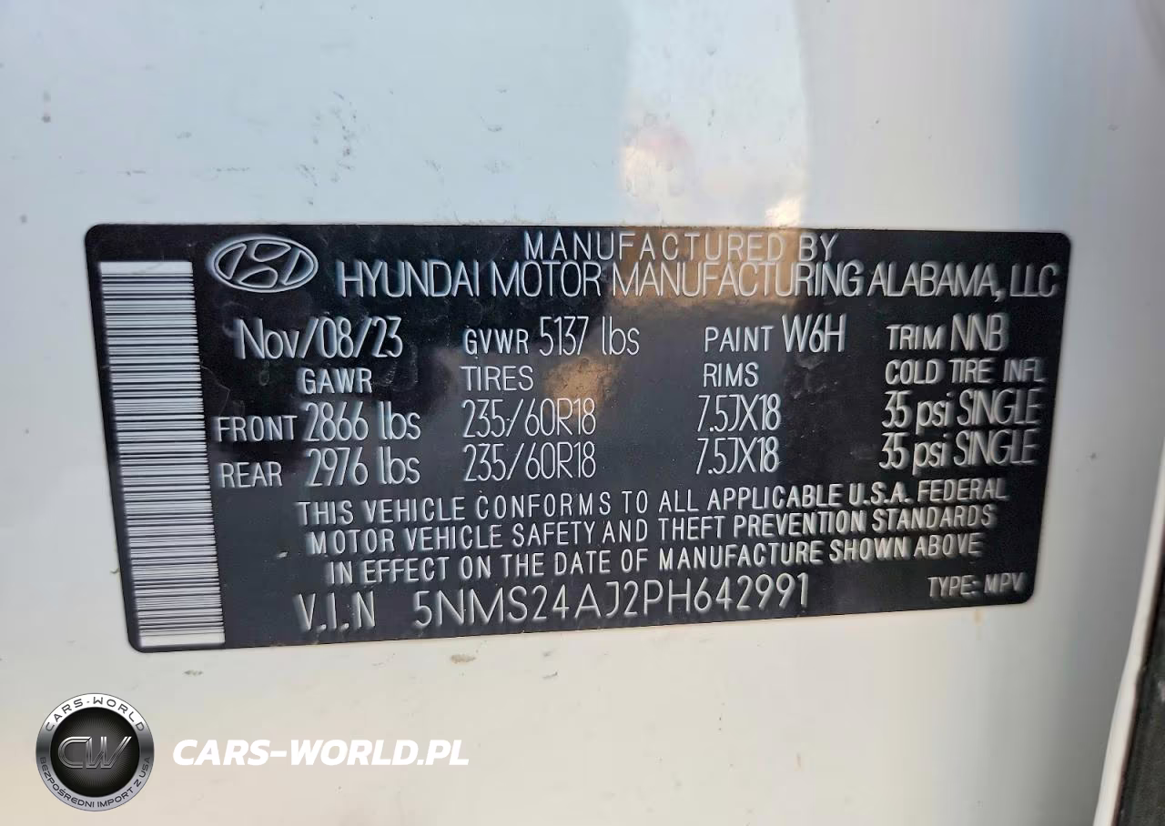 2023 Hyundai Santa Fe Sel VIN:5NMS24AJ2PH642991 - 12