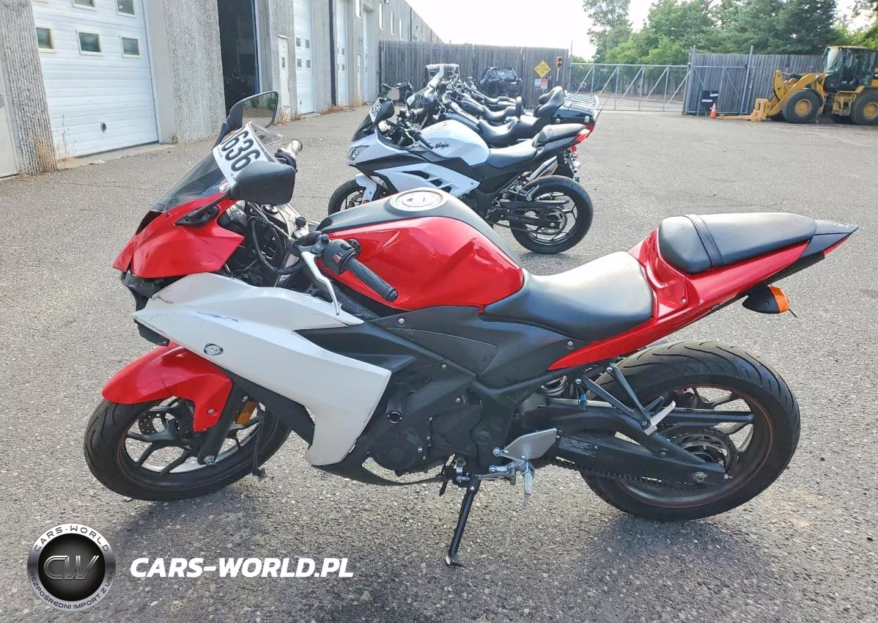 2015 Yamaha Yzfr3 VIN:MH3RH06Y1FK003436 - 3