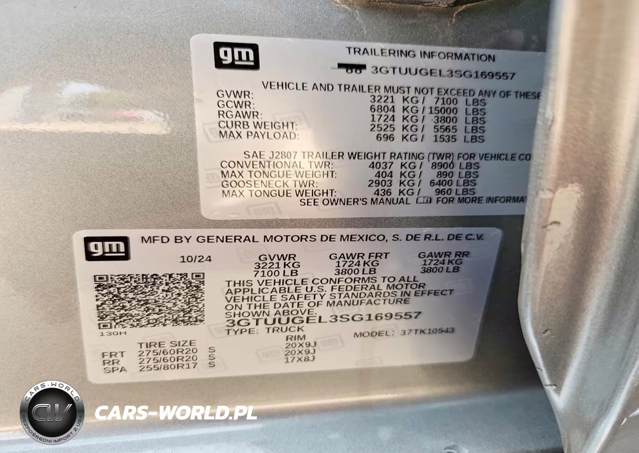 2025 GMC Sierra K1500 Denali VIN:3GTUUGEL3SG169557 - 12