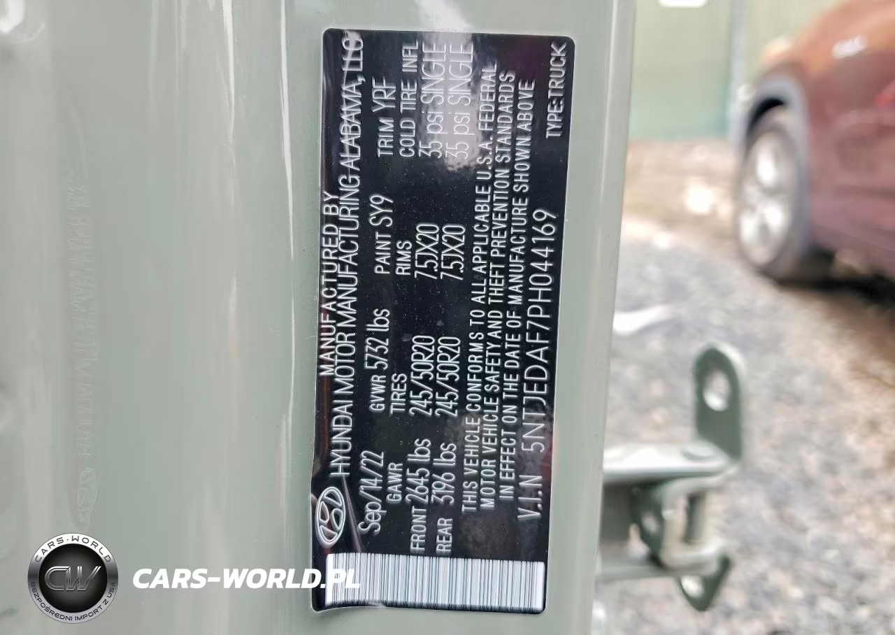 2023 Hyundai Santa Cruz Limited VIN:5NTJEDAF7PH044169 - 13