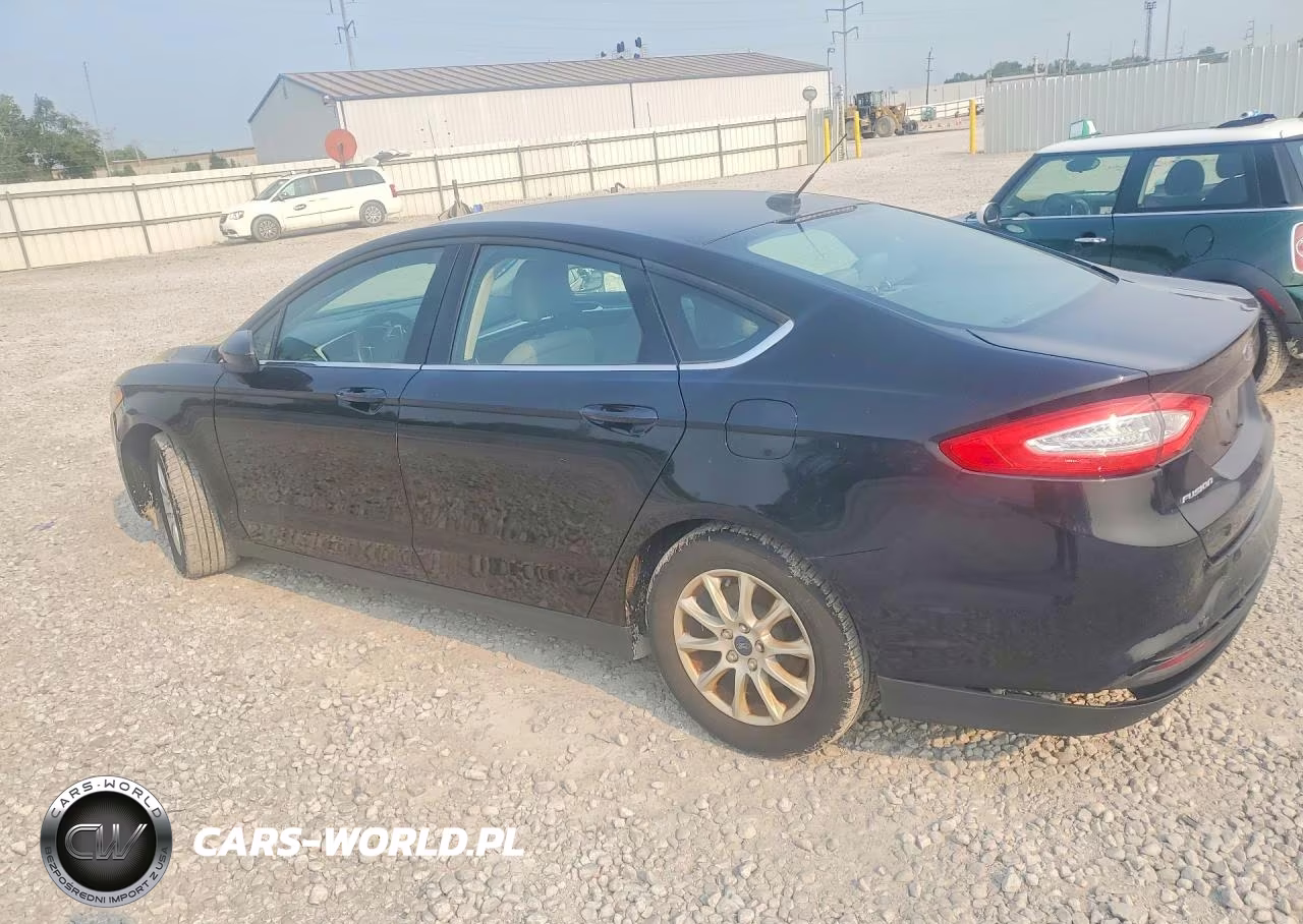 2016 Ford Fusion S VIN:3FA6P0G76GR353190 - 2