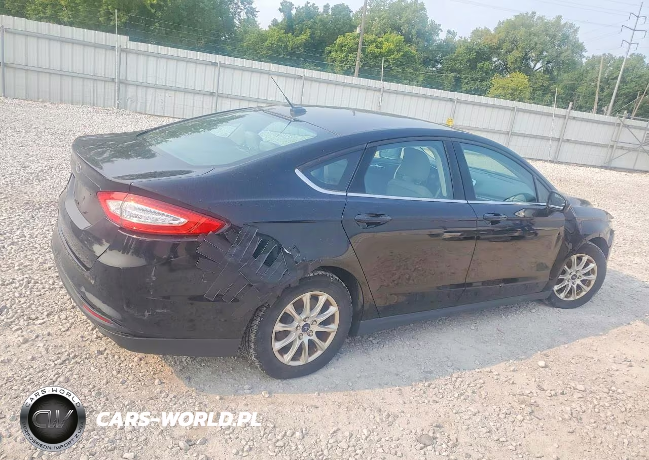 2016 Ford Fusion S VIN:3FA6P0G76GR353190 - 3