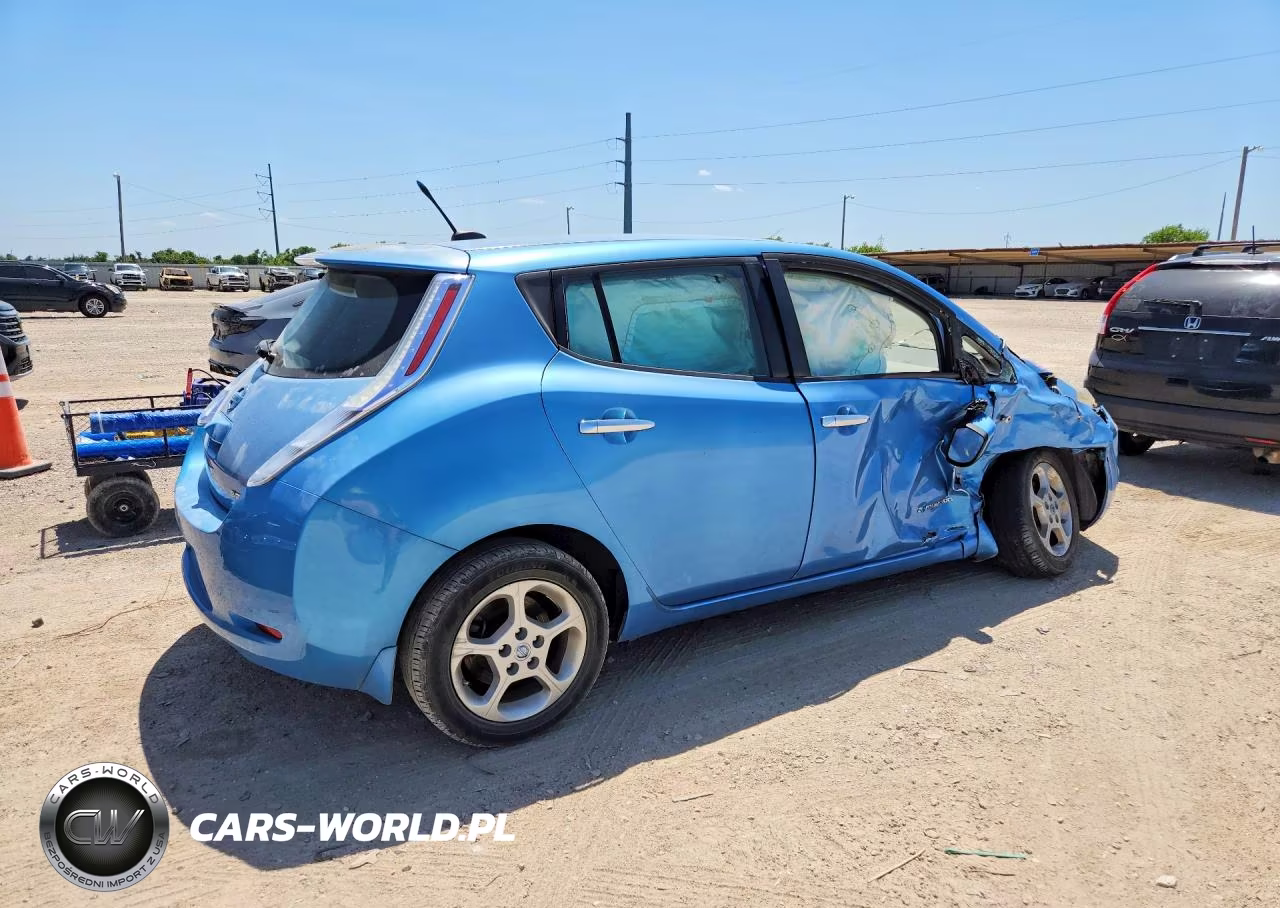 2012 Nissan Leaf Sv VIN:JN1AZ0CP8CT021607 - 3