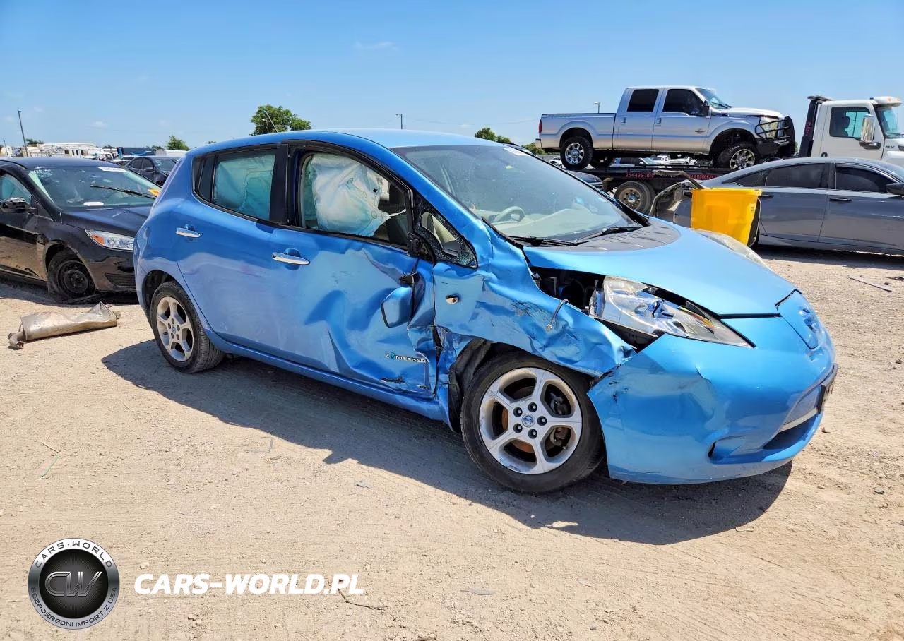 2012 Nissan Leaf Sv VIN:JN1AZ0CP8CT021607 - 4