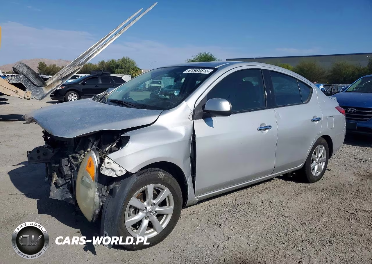 2014 Nissan Versa 1.6 Sv VIN:3N1CN7AP3EL853928 - 1