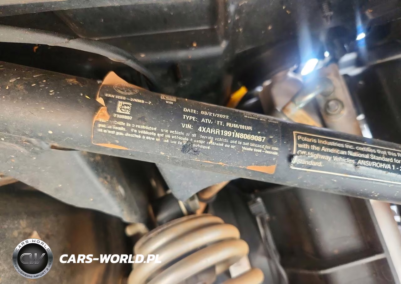 2022 Polaris Ranger Crew Xp 1000 Northstar Ultimate VIN:4XARR1991N8069087 - 10