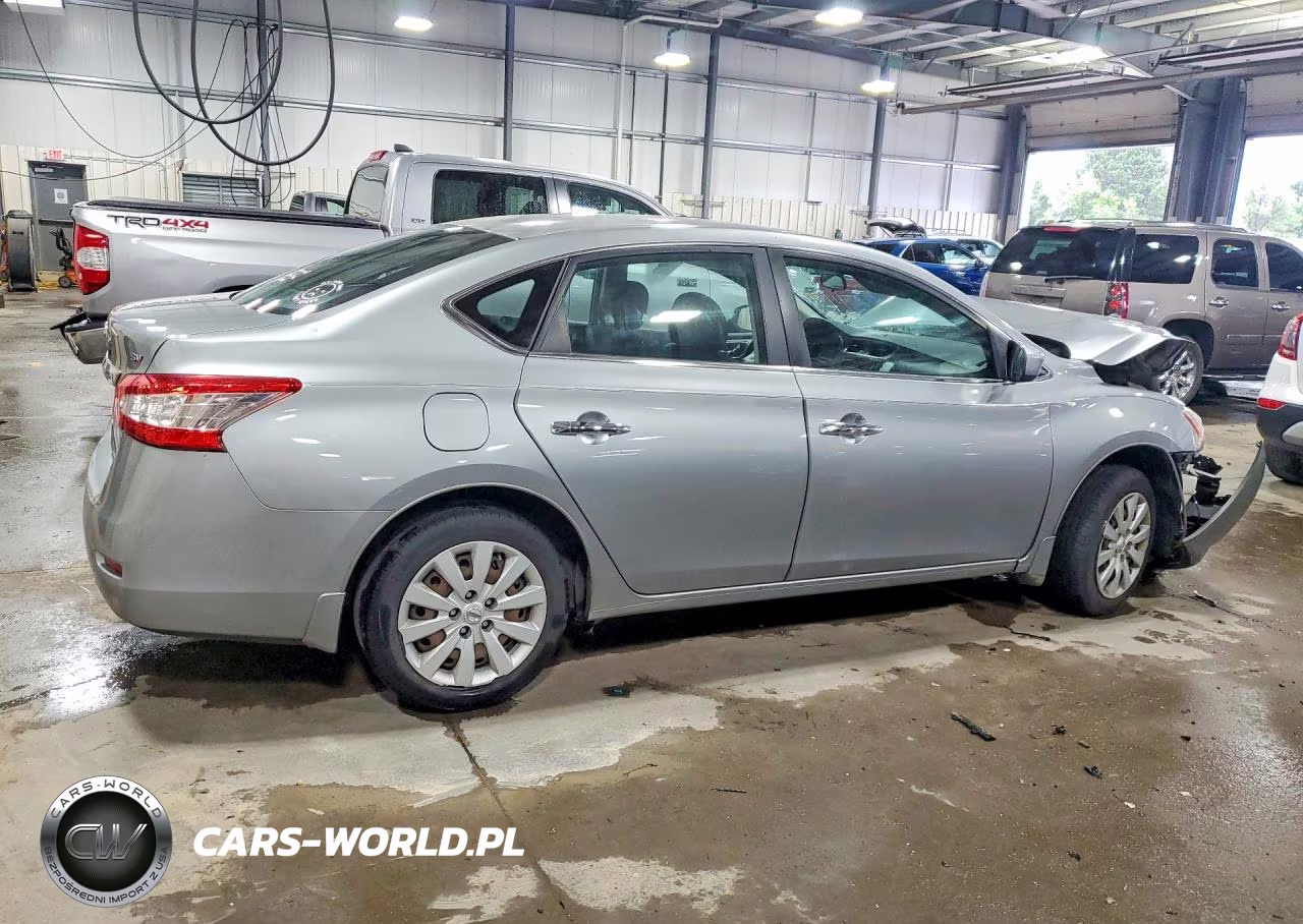 2014 Nissan Sentra Sv VIN:3N1AB7AP2EY228438 - 3