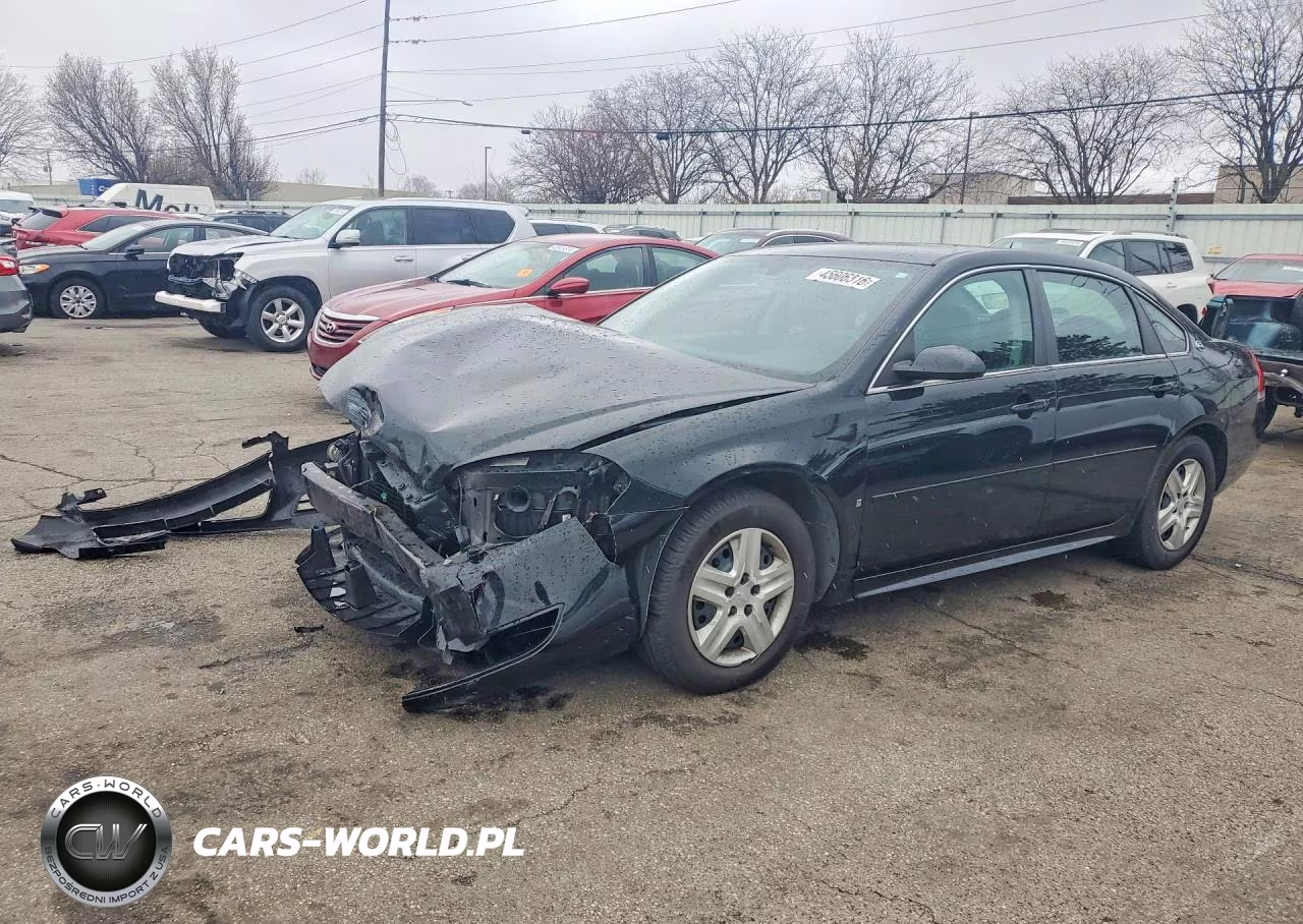 2009 Chevrolet Impala Ls VIN:2G1WB57K091238143 - 2