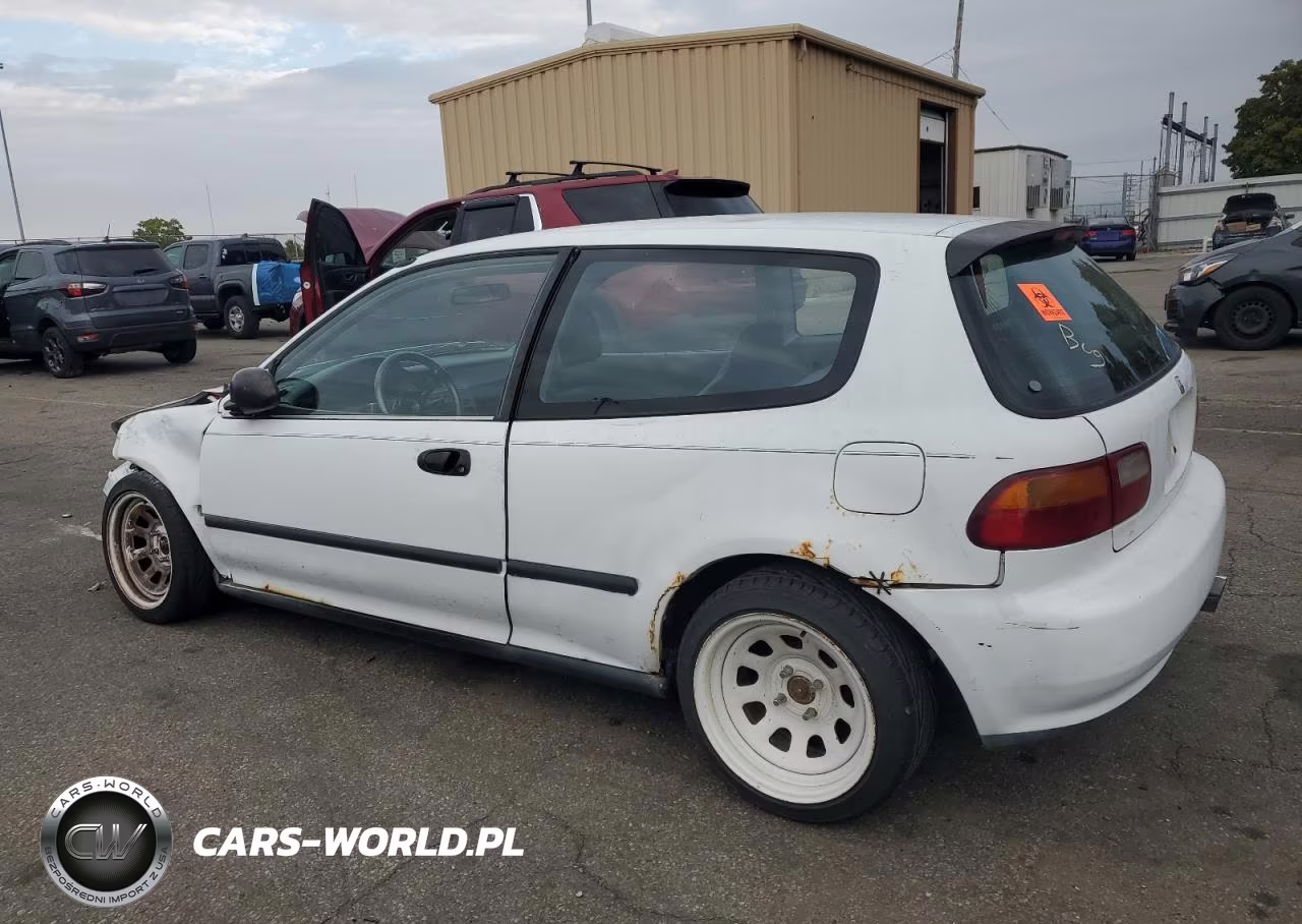 1992 Honda Civic Vx VIN:2HGEH2360NH524702 - 4