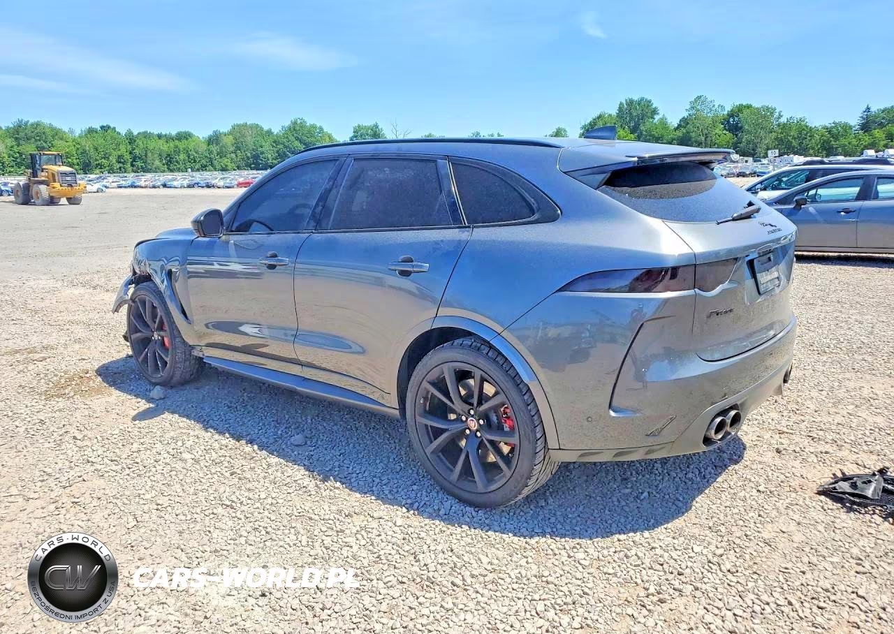2019 Jaguar F-Pace Svr VIN:SADCZ2EE1KA606881 - 2