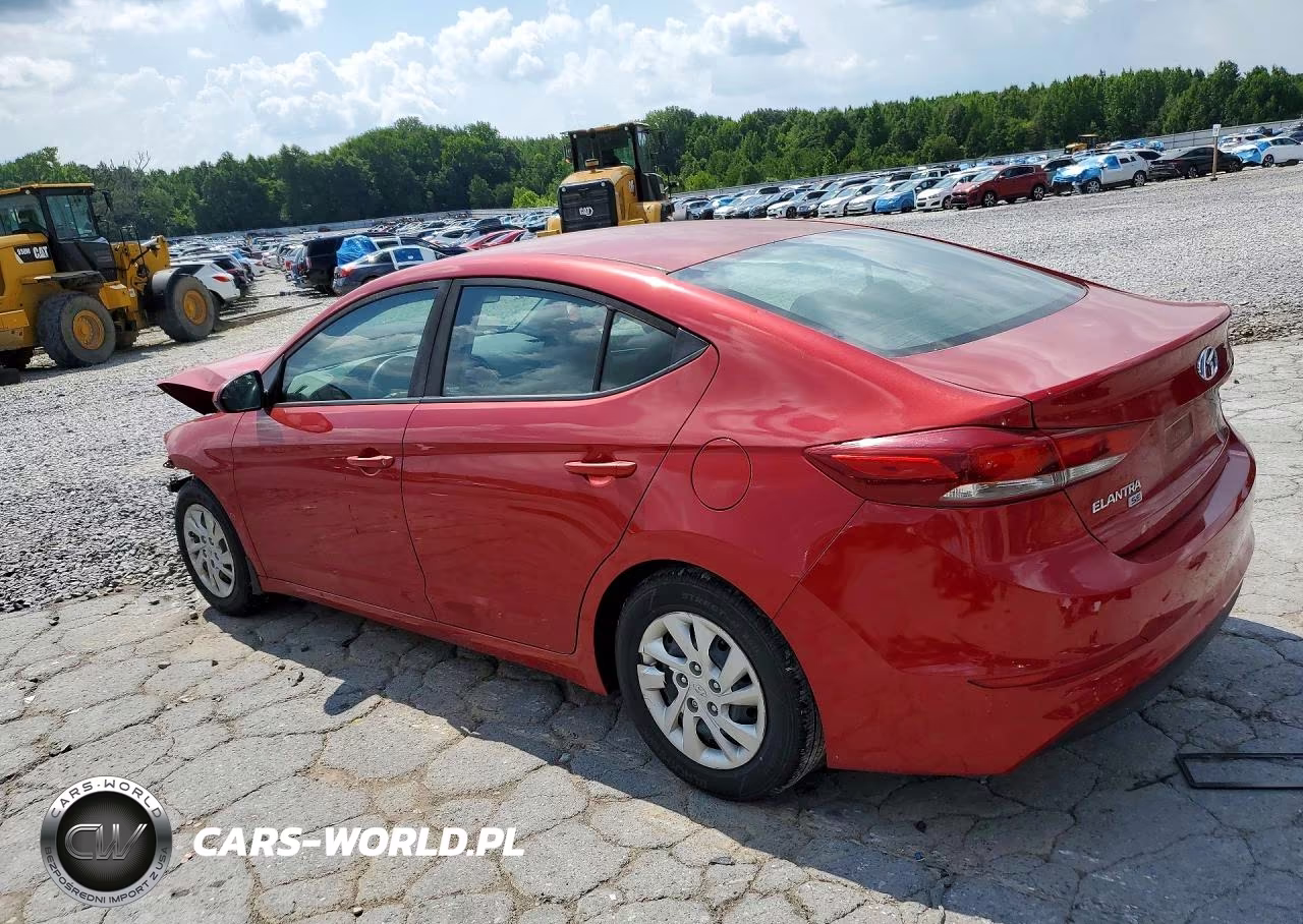 2018 Hyundai Elantra Se VIN:5NPD74LF5JH329804 - 3