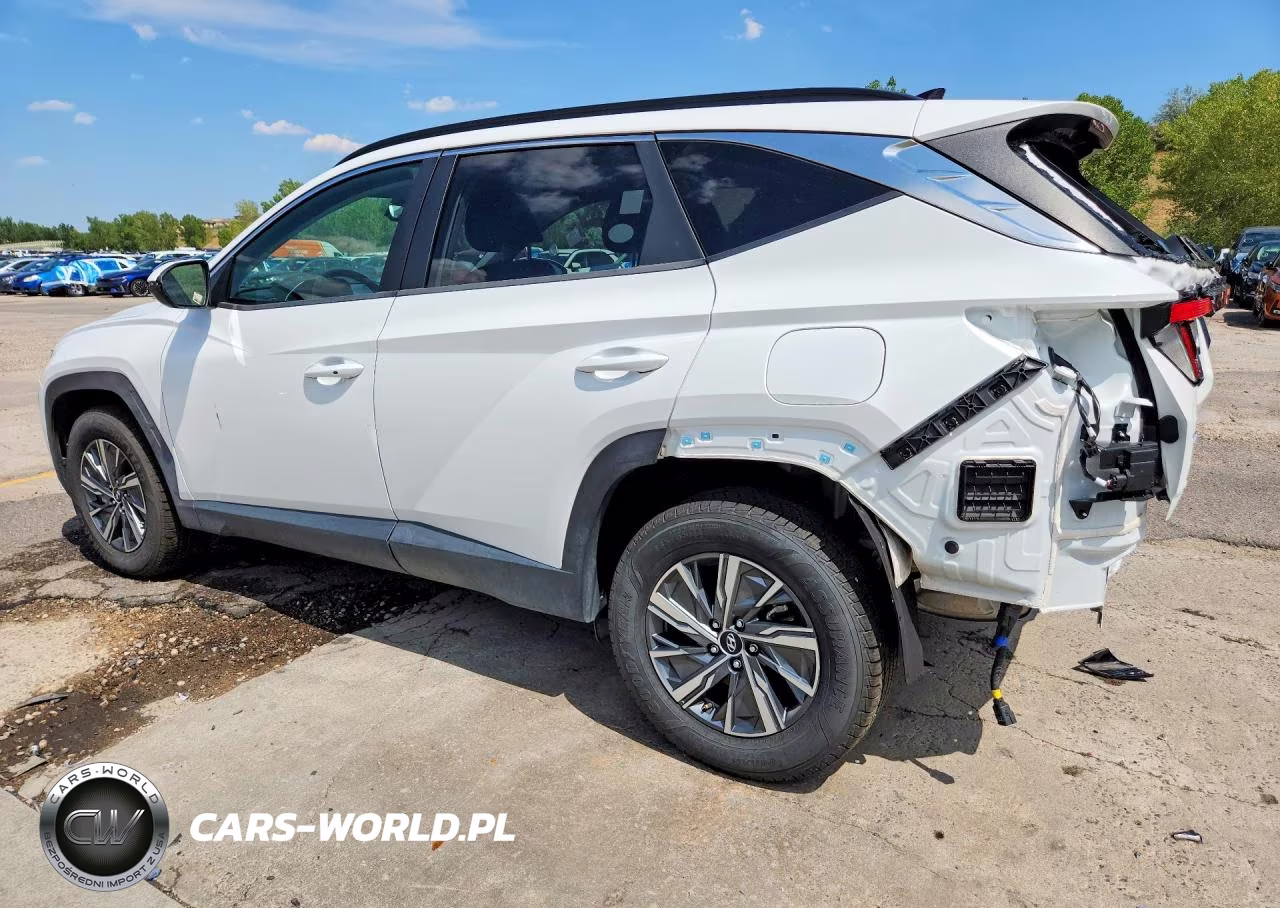 2022 Hyundai Tucson Blue VIN:KM8JBCA18NU020841 - 2