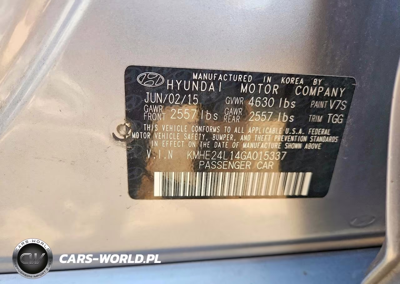 2016 Hyundai Sonata Hybrid Se VIN:KMHE24L14GA015337 - 13