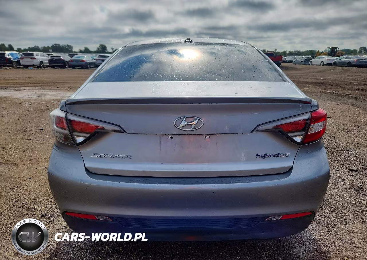 2016 Hyundai Sonata Hybrid Se VIN:KMHE24L14GA015337 - 6