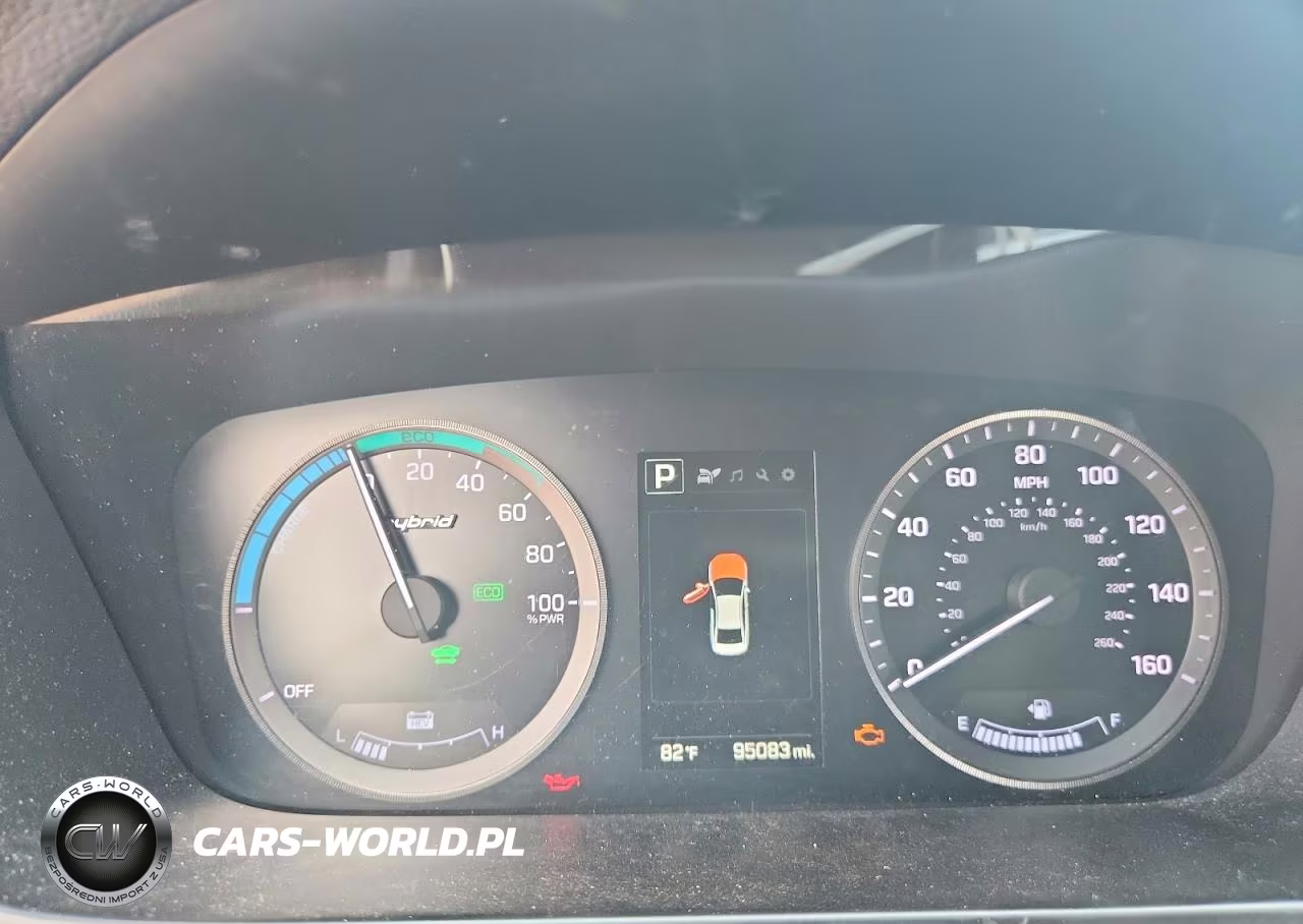 2016 Hyundai Sonata Hybrid Se VIN:KMHE24L14GA015337 - 9