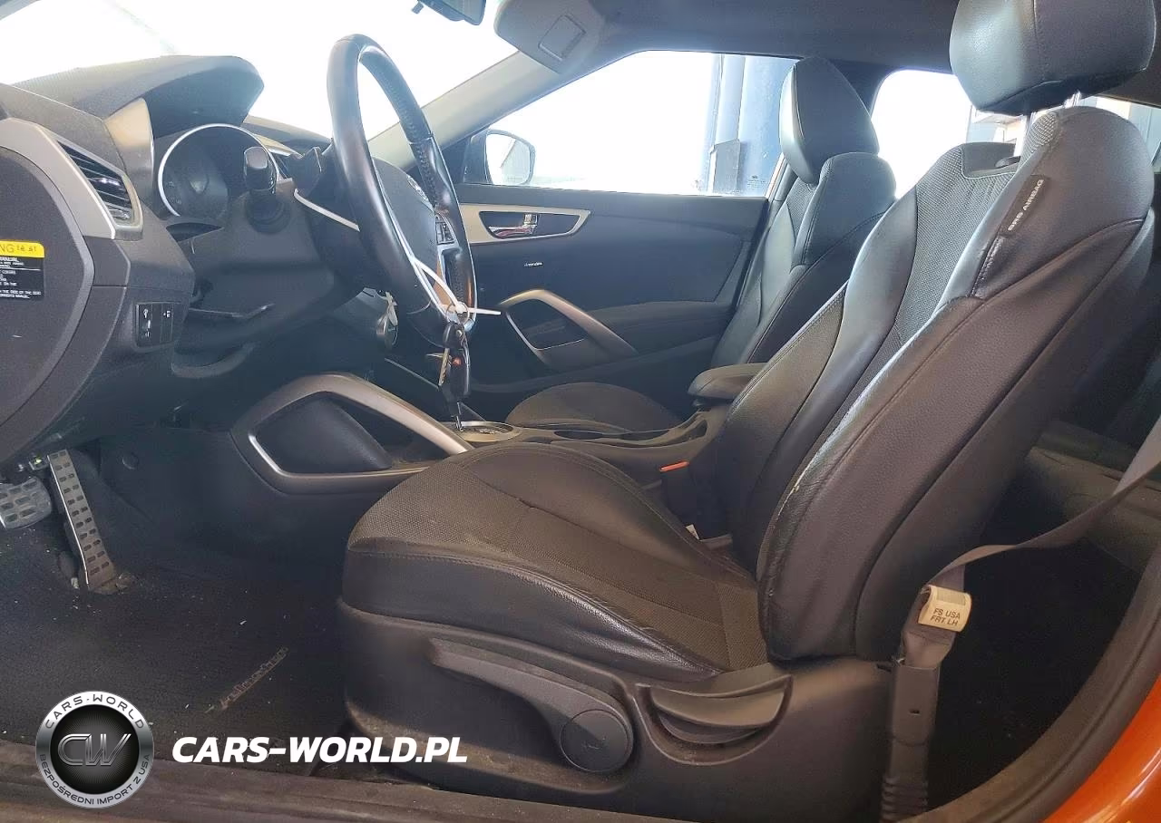 2014 Hyundai Veloster Base VIN:KMHTC6AD6EU215340 - 7