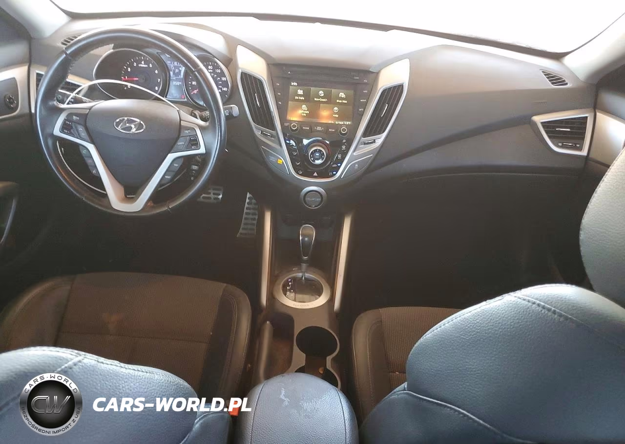 2014 Hyundai Veloster Base VIN:KMHTC6AD6EU215340 - 8